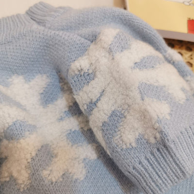 Suéter Térmico para Mascotas con Diseño Copo de Nieve - Abrigo Grueso para Otoño e Invierno - Image 2