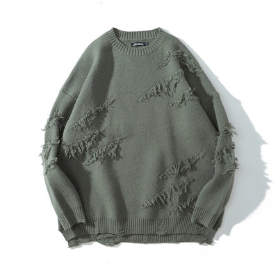 Sudadera Holgada Agujeros Moda Urbana Hip Hop Unisex - Image 13