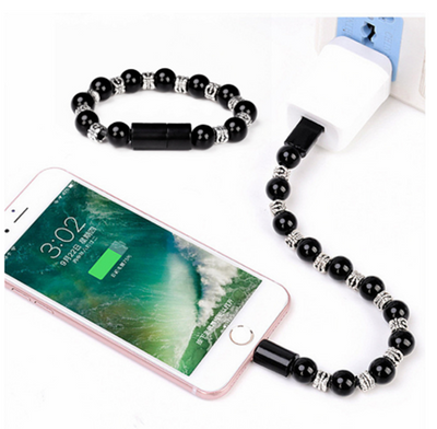 Cable de Datos Apple Compatible con Pulsera de Cuentas Budistas de Plata Tibetana - Image 8