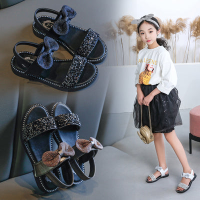 Sandalias Princesa para Niñas con Velcro Transpirable - Image 3