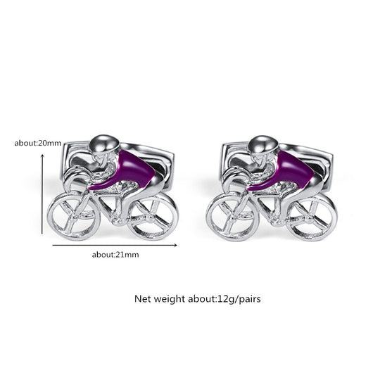 Gemelos de Acero Inoxidable Premium para Camisas de Vestir - Ciclismo Hombre - Image 5
