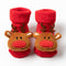 Calcetines Navideños Infantiles con Forro Térmico