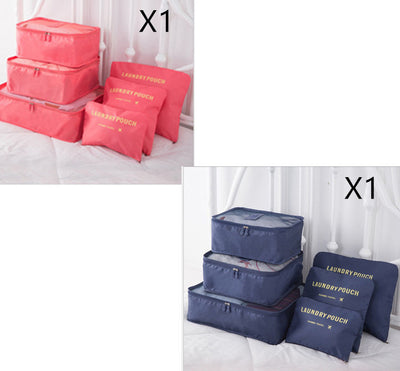 Set de 6 Bolsas Organizadoras de Viaje para Ropa - Image 47