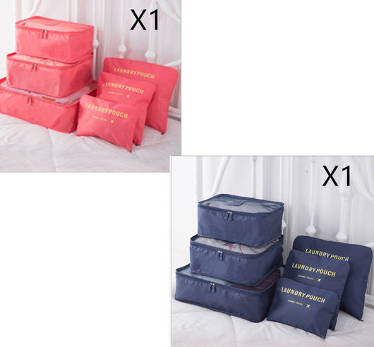 Set de 6 Bolsas Organizadoras de Viaje para Ropa - Image 47