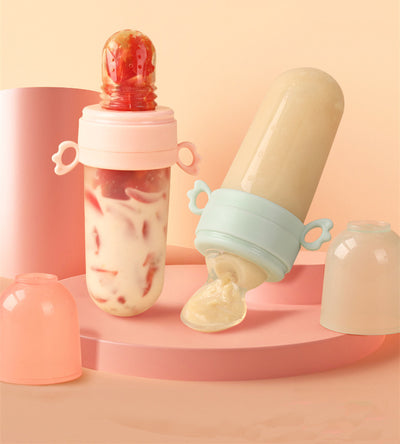 Cuchara Comedero Portátil con Bolsa de Dentición para Bebé - Image 15