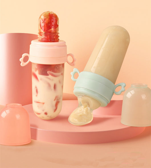 Cuchara Comedero Portátil con Bolsa de Dentición para Bebé - Image 15