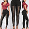 Leggins Deportivos con Encaje Calado Sexy