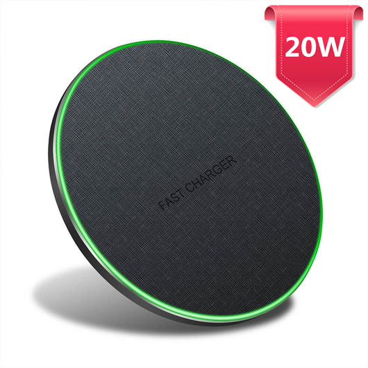Cargador Inalámbrico Ultradelgado de Cuero para iPhone y AirPods - Image 10