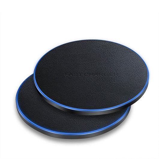 Cargador Inalámbrico Ultradelgado de Cuero para iPhone y AirPods - Image 6