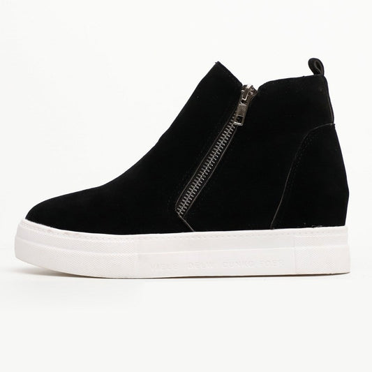 Zapatos de Cuña con Cierre Lateral - Estilo Estacional para Mujer