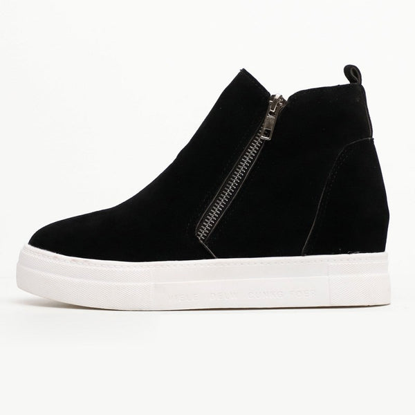Zapatos de Cuña con Cierre Lateral - Estilo Estacional para Mujer