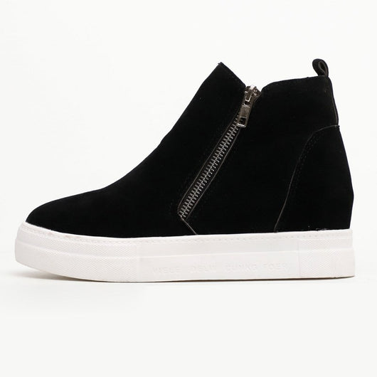 Zapatos de Cuña con Cierre Lateral - Estilo Estacional para Mujer