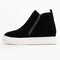 Zapatos de Cuña con Cierre Lateral - Estilo Estacional para Mujer