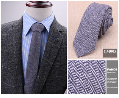 Corbata de Lana 6cm - Elegancia Casual Moderna - Image 6