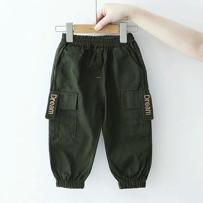 Pantalones Deportivos Infantiles Coreanos - Overol Casual para Niño - Image 12