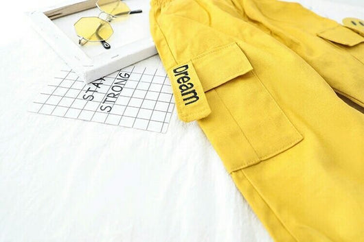 Pantalones Deportivos Infantiles Coreanos - Overol Casual para Niño - Image 11