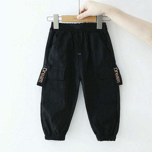 Pantalones Deportivos Infantiles Coreanos - Overol Casual para Niño - Image 3