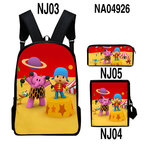 Mochila Trendy con Impresión Digital a Color - Set Completo