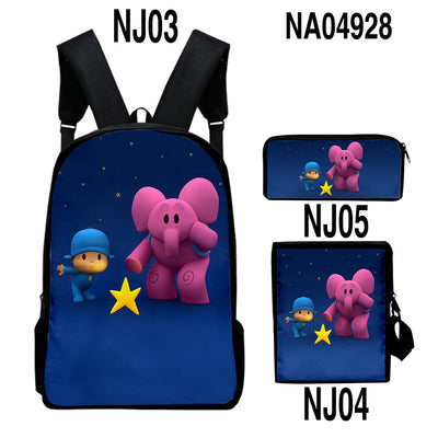 Mochila Trendy con Impresión Digital a Color - Set Completo - Image 8