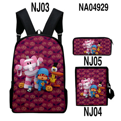 Mochila Trendy con Impresión Digital a Color - Set Completo - Image 4