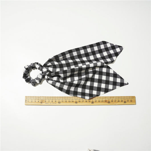 Anillo Largo Intestino Blanco y Negro con Diseño Streamer - Image 14