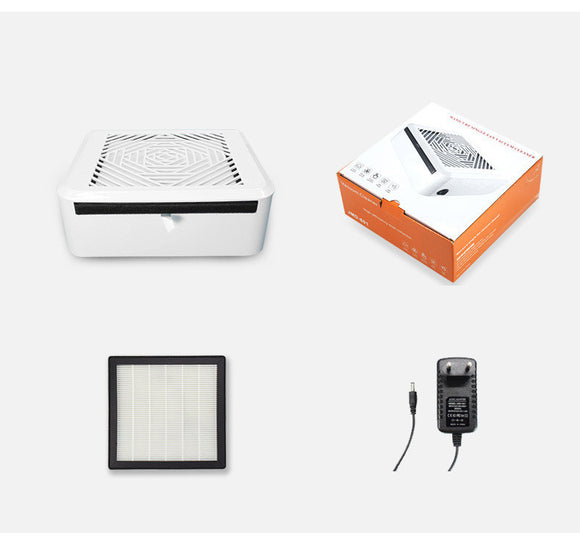 Aspiradora de Uñas Profesional 45W con Filtro Súper Absorbente