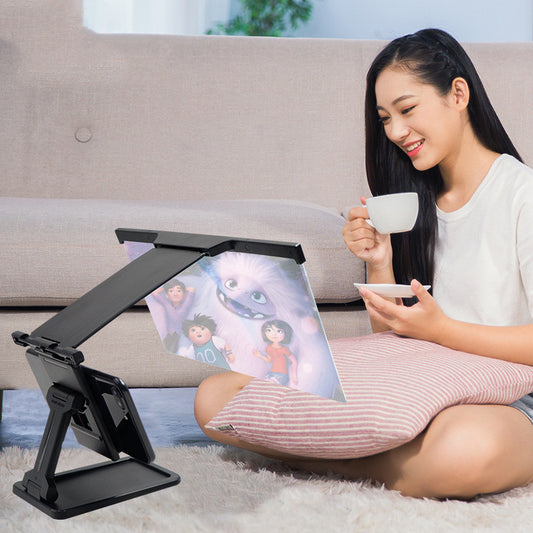 Amplificador de Pantalla 12" Anti Luz Azul - Soporte Plegable Portátil para Móvil