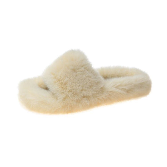 Pantuflas de Piel para Mujer con Suela Antideslizante - Zapatos Cómodos para Casa - Image 2