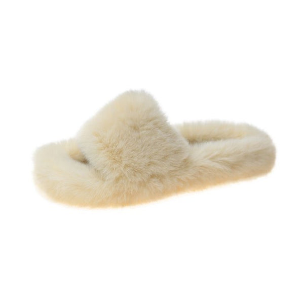 Pantuflas de Piel para Mujer con Suela Antideslizante - Zapatos Cómodos para Casa