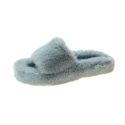 Pantuflas de Piel para Mujer con Suela Antideslizante - Zapatos Cómodos para Casa - Image 5