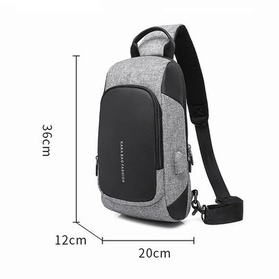 Bolsa de Pecho para Hombre - Estilo Casual Moderno - Image 2