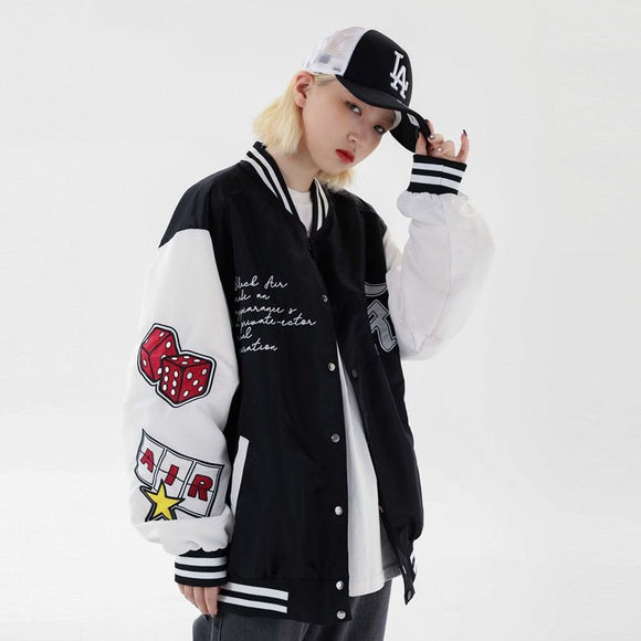 Chaqueta Casual con Cuello de Pie para Mujer - Primavera y Otoño