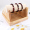 Expositor de Pulseras en Madera Maciza de Tres Niveles Desmontable