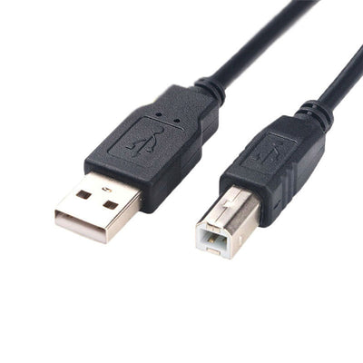 Cable USB para Impresora en Cobre Puro Negro
