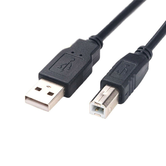 Cable USB para Impresora en Cobre Puro Negro