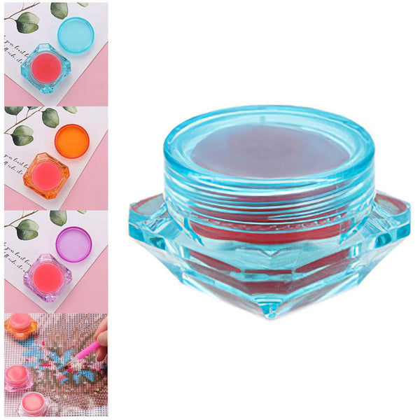 Pegamento Diamantado para Pintura de Diamantes en Botella Dosificadora