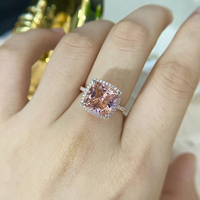 Anillo de Joya con Diseño de Cuadrado y Fertilizante Morgan - Image 10