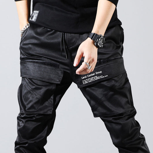 Pantalones Casuales Overol Hombre Estilo Coreano - Image 6