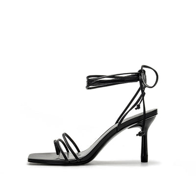 Sandalias Stiletto Retro con Tiras Ajustables - Estilo Europeo Versátil - Image 10