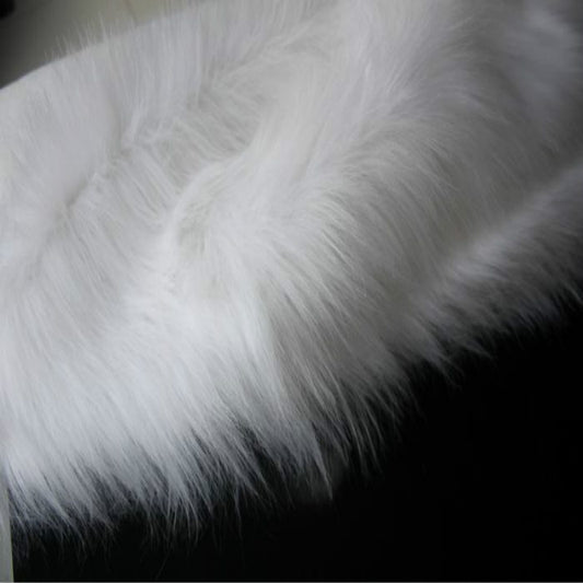 Manta Blanca Decorativa de Felpa para Fondos Fotográficos