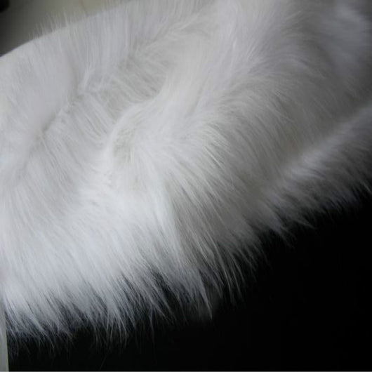 Manta Blanca Decorativa de Felpa para Fondos Fotográficos