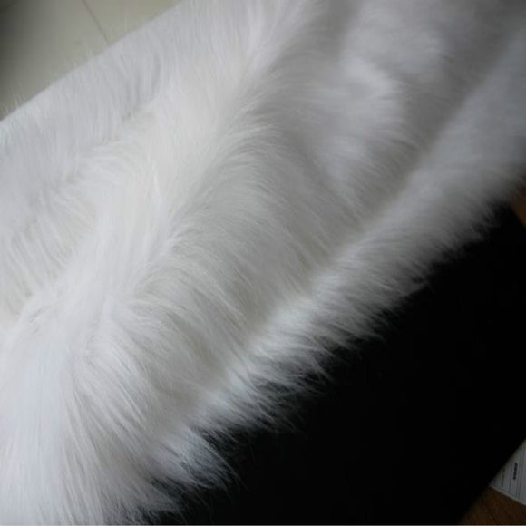 Manta Blanca Decorativa de Felpa para Fondos Fotográficos