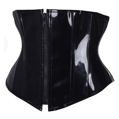 Corsé de Cintura Ajustable en Cuero PU - Estilo Europeo Elegante - Image 4