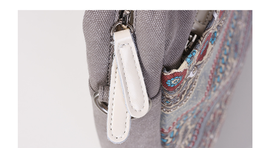 Mochila Portátil Estilo Étnico Canvas Resistente a Caídas - Image 16
