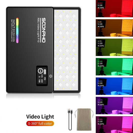 Luz de Relleno Portátil Full Color para Fotografía - Image 6