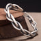 Pulsera de Plata Esterlina Retro Trenzada Triple - Lujo Accesible y Elegancia Atemporal