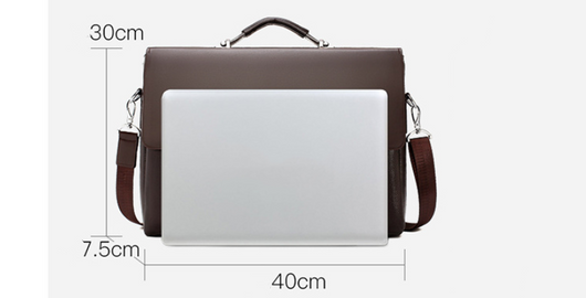 Maletín Ejecutivo Horizontal de Gran Capacidad para Hombre - Image 9