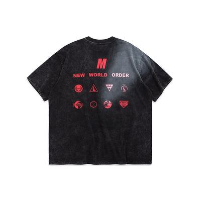 Camiseta Personalizada de Algodón con Estampado de Letras - Image 12