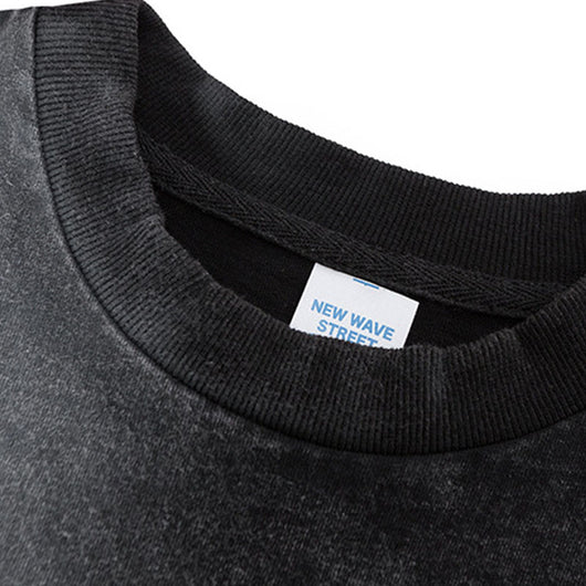 Camiseta Personalizada de Algodón con Estampado de Letras - Image 14