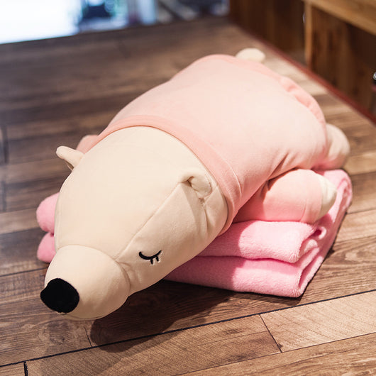 Manta Térmica Husky Fleece Coral - Almohada Refrescante para Aire Acondicionado - Image 8